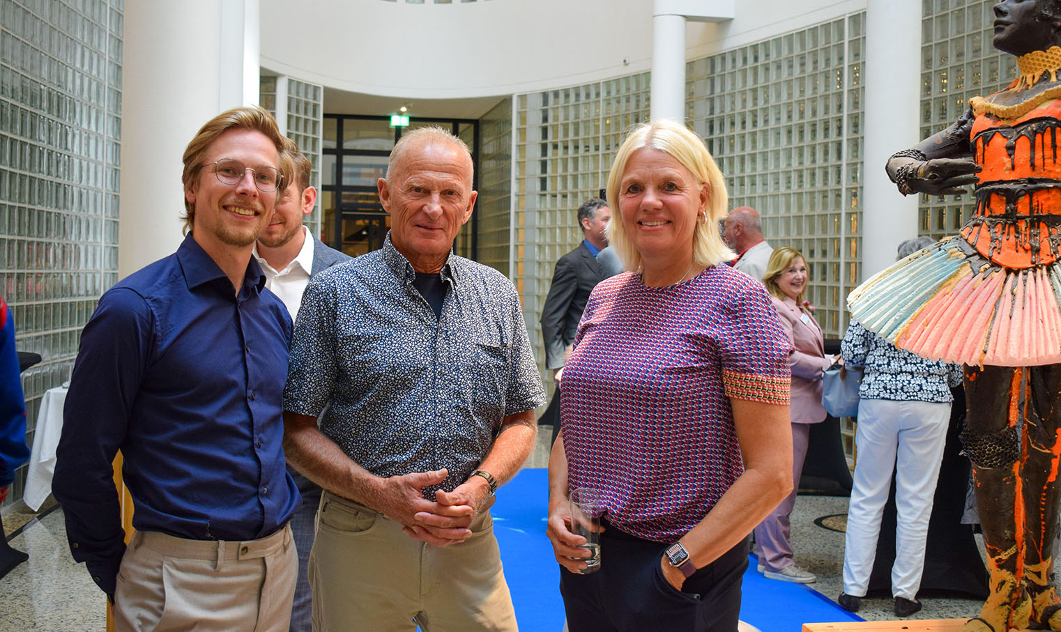 Ben en Klaudie op Ars Donandi jubileum